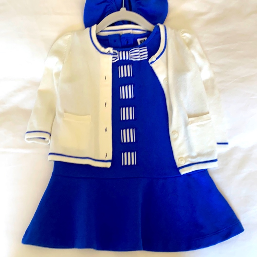 Jamie and Jack dress & sweater set